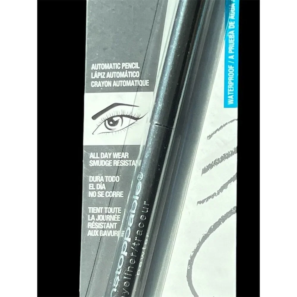 Maybelline Unstoppable Eyeliner in PEWTER Waterproof Smudge-Resistant Pe…
